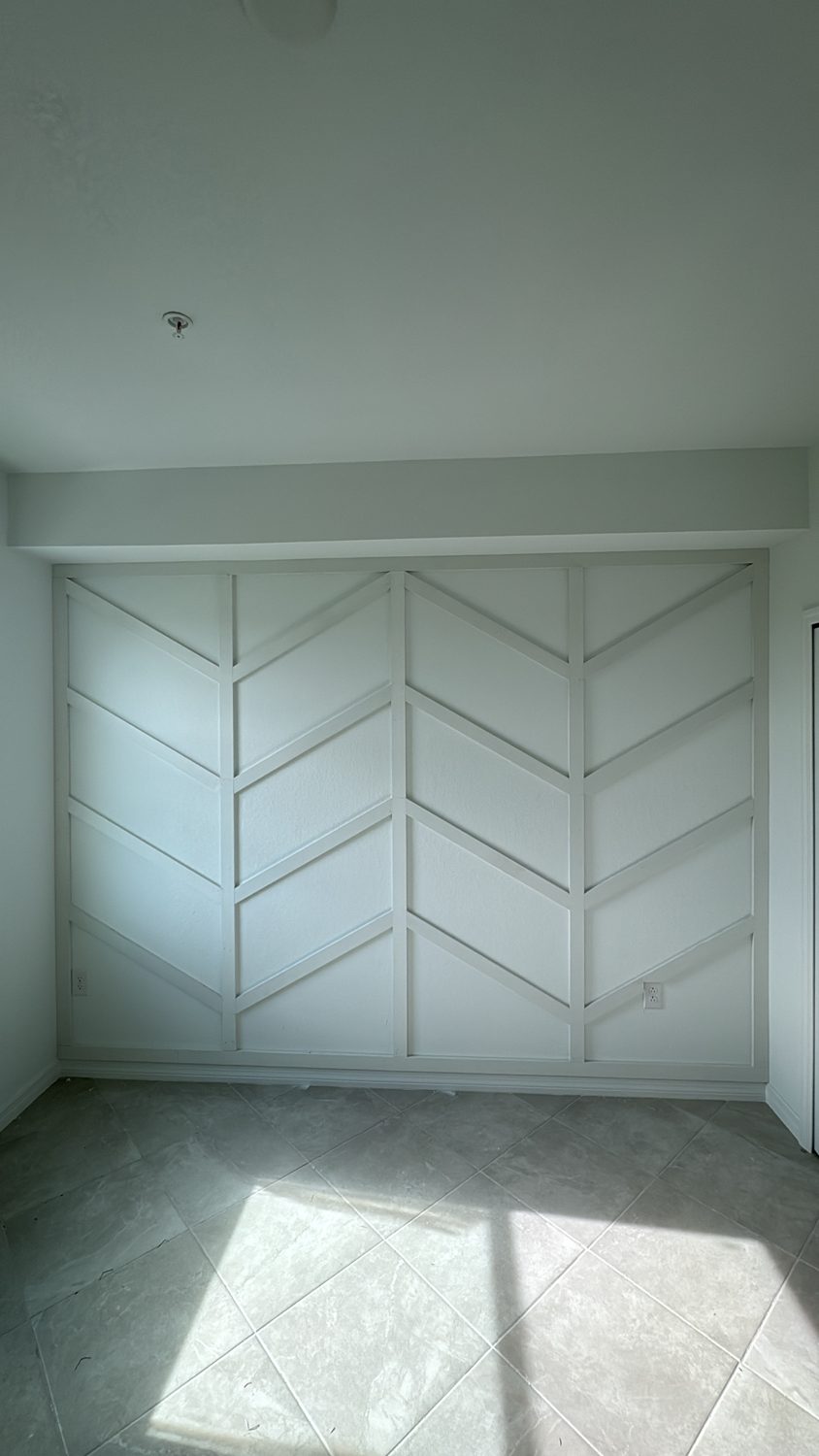 Ceilings & Accent Walls — Herringbone by Trim Views Carpentry