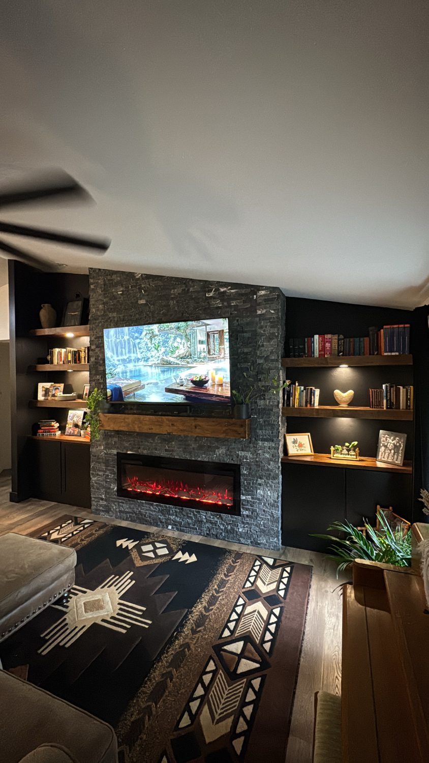 Fireplaces — Chris Harney by Trim Views Carpentry