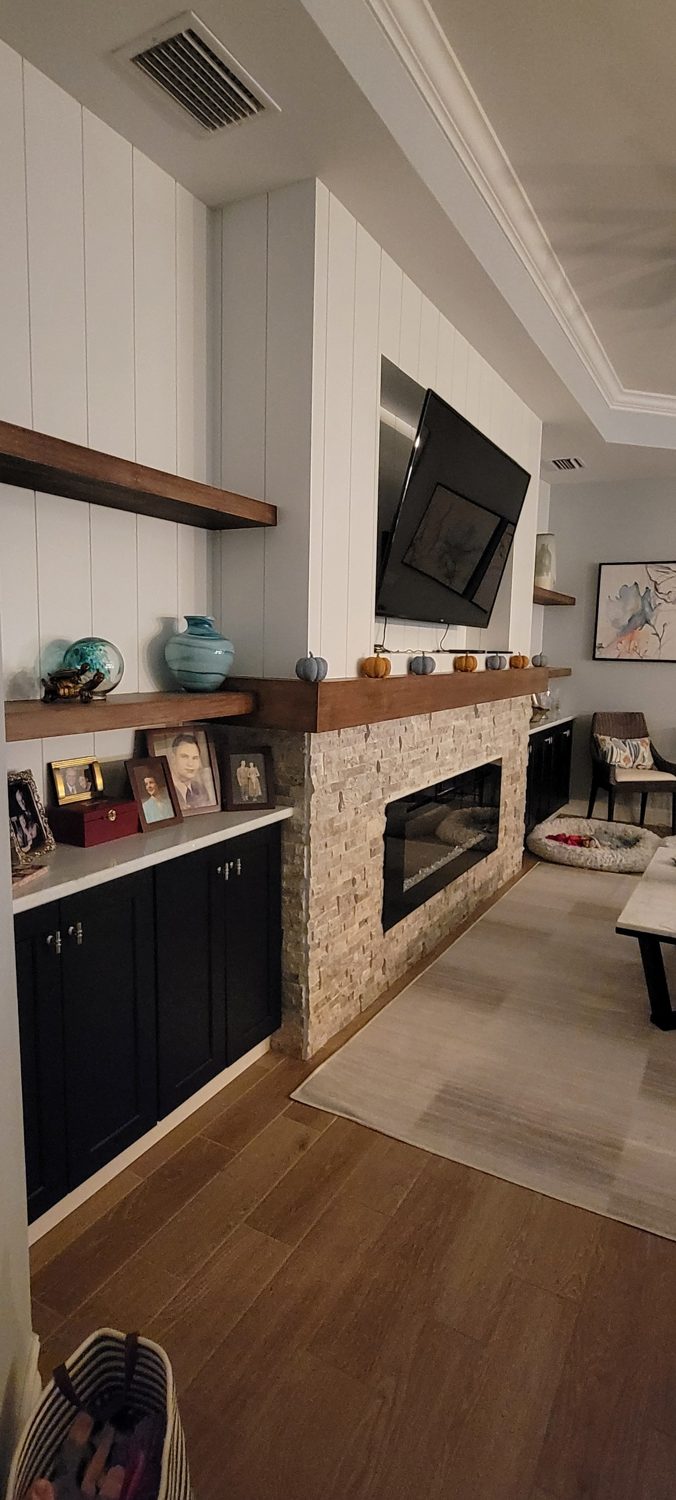 Fireplaces — Diane Allenbaugh by Trim Views Carpentry